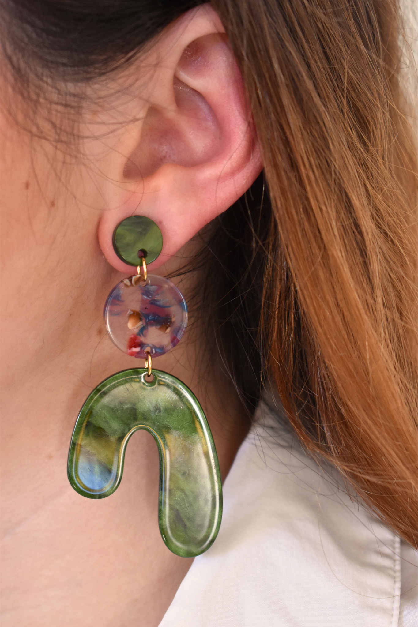 Boucles d'oreilles Clymene