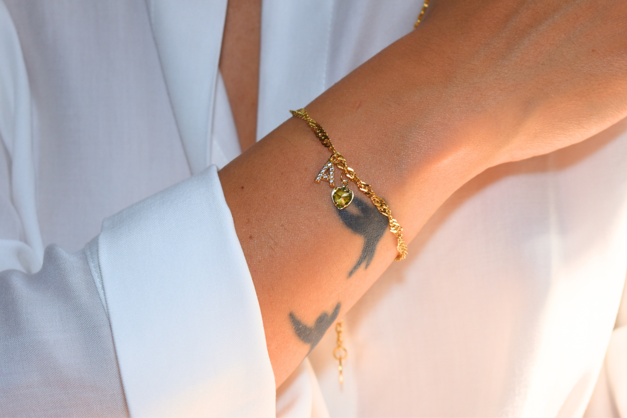 Bracelet Kali - Initiale au choix
