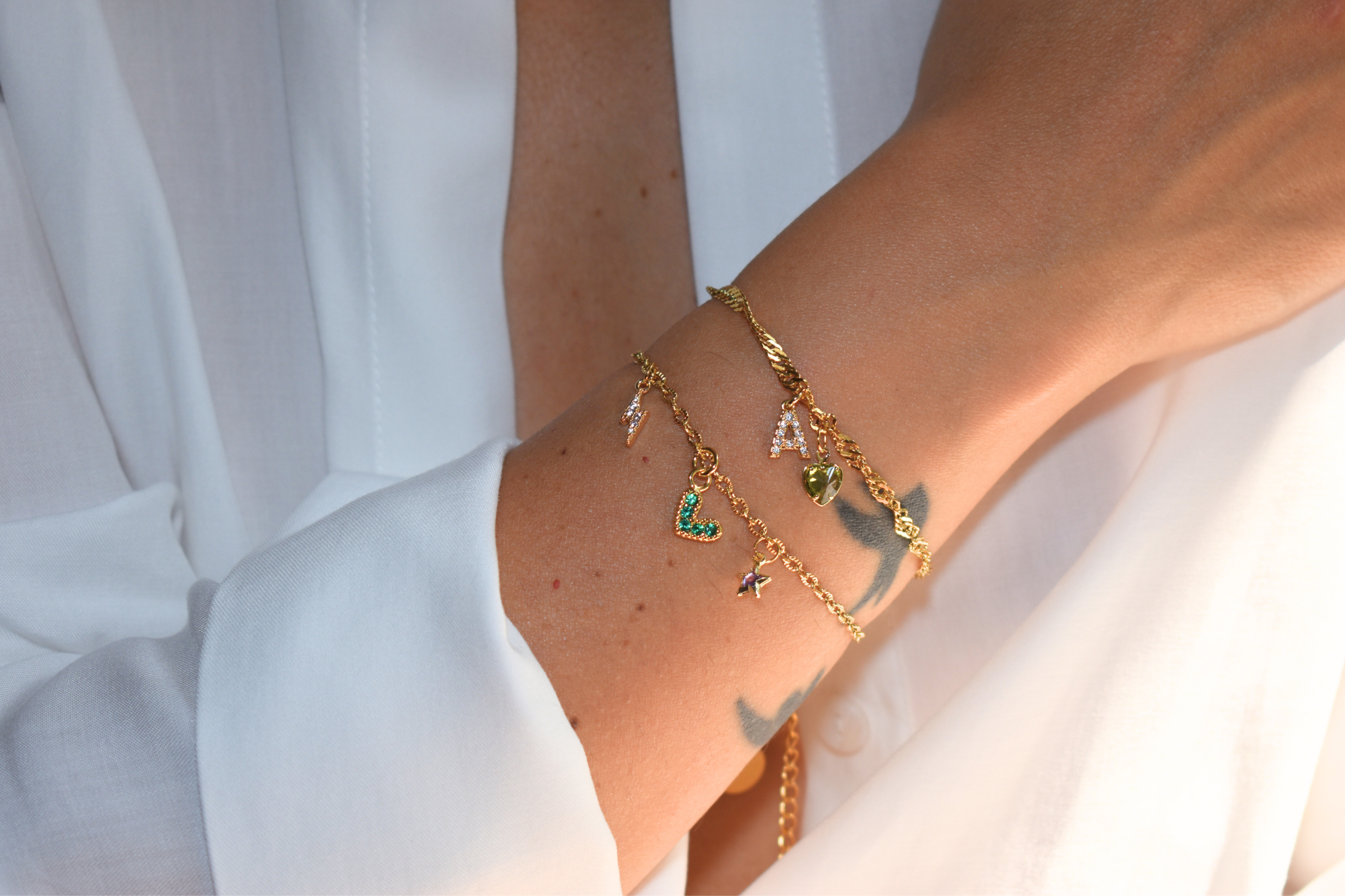 Bracelet Kali - Initiale au choix